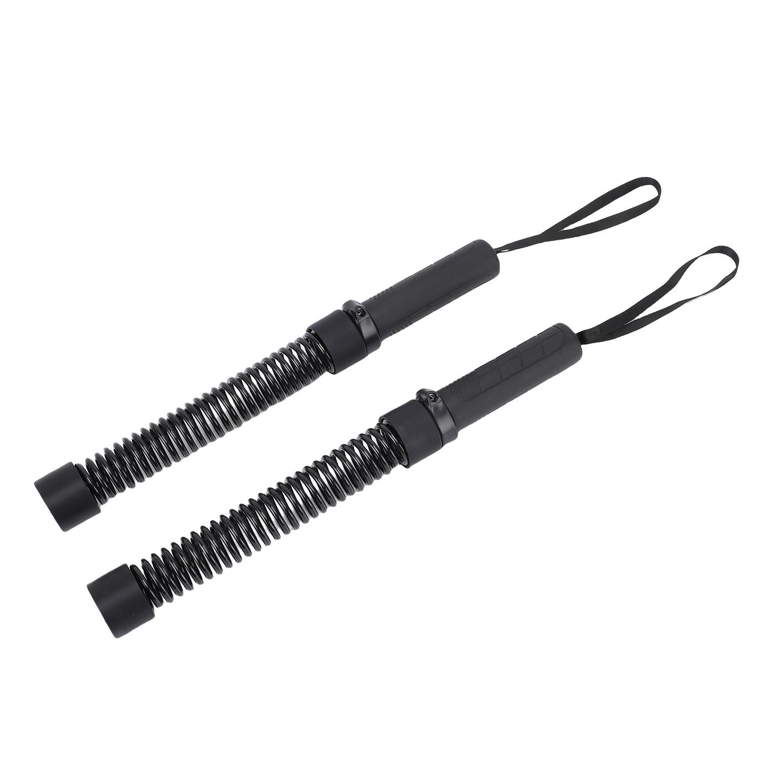 

2pcs Ropeless Battle Ropes Anti Slip Handle Portable Spring Exercise Training Rope for Home Gym Workout