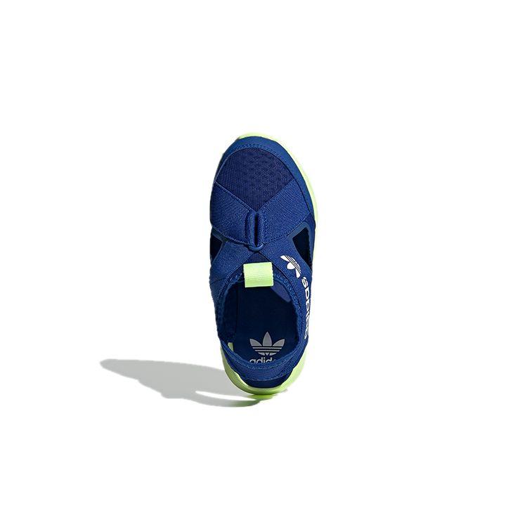 Adidas Originals 360 Sandals Comfortable Versatile Kids Sandals Kids Sandals Blue Green FX4947