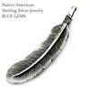 [STERLING SILVER 925] Silver Indian Feather Native American Pendant for Men and Women AMTHGTO-015