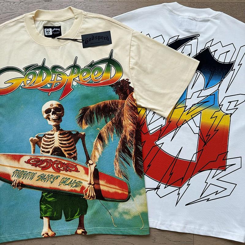 Mens Oversized Cotton Long Sleeve Tee With Skull Graphic Print Streetwear Rock Band Style Loose Fit Teens Adults