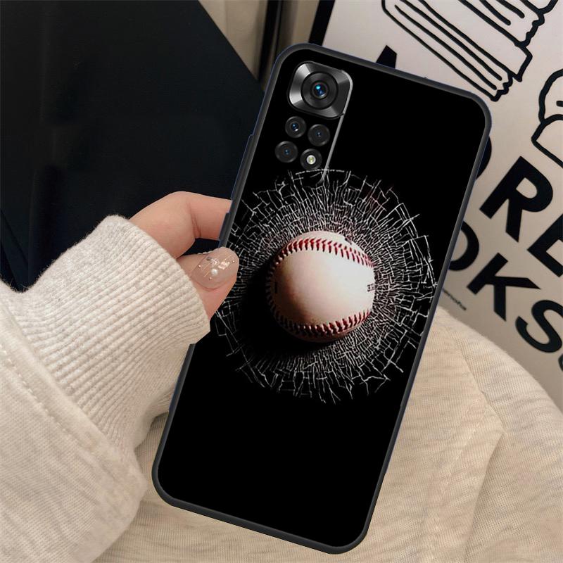 Baseball Cover For Xiaomi Redmi Note 14 12 11 10 13 15 Pro Plus Case For Redmi 15 15C 14C 10C 12C 13C