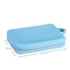 Portable Cosmetic Storage Bag with Zipper Storage Bags Waterproof Silicone Makeup Pouch Large Capacity Makeup Brush Holder