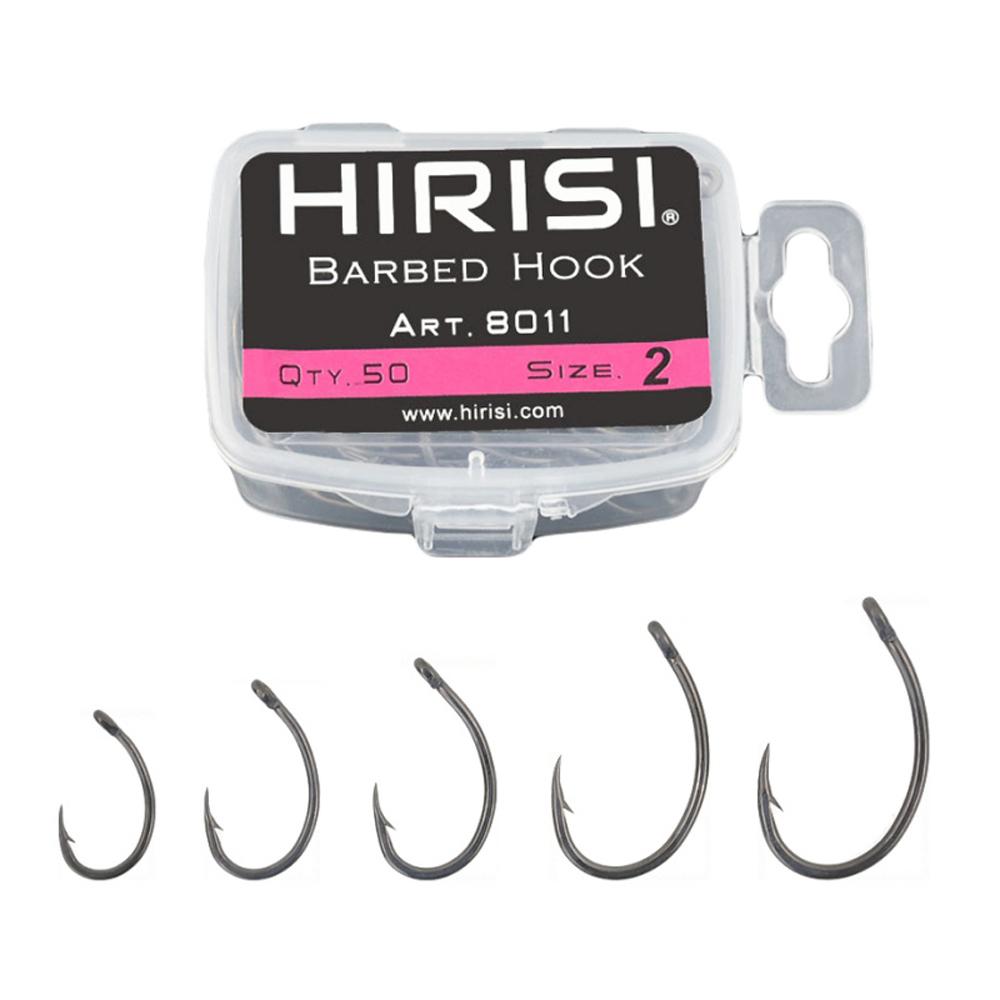 

with Box Coating High Carbon Stainless Steel Carp Fishing Fishing Hooks Barbed Hooks