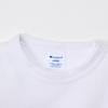 Short Round Graphic Short Sleeve Basic White [Champion] T-Shirt, Sleeve, Neck, Print, T-Shirt, C3-Z352 Men's