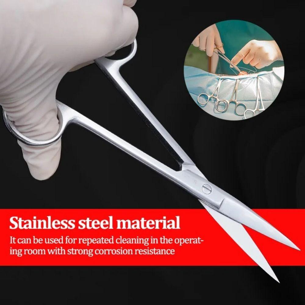 Stainless Steel Surgical Scissors Sharp Bandage Scissors Gauze Scissors  Surgical Laboratory