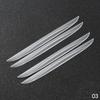 4PCS / Set Universal Scrape Guard Bumper Guards Car Door Edge Protector Rearview Mirror Protection Sticker Protective Strip