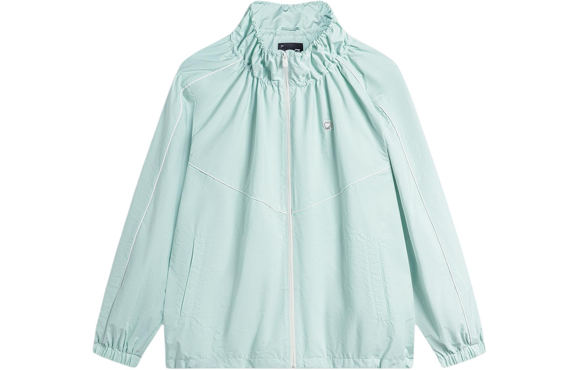 Li Ning Smoothie Sun Protection Clothing Women s Ice River Green AFDU694-3 L