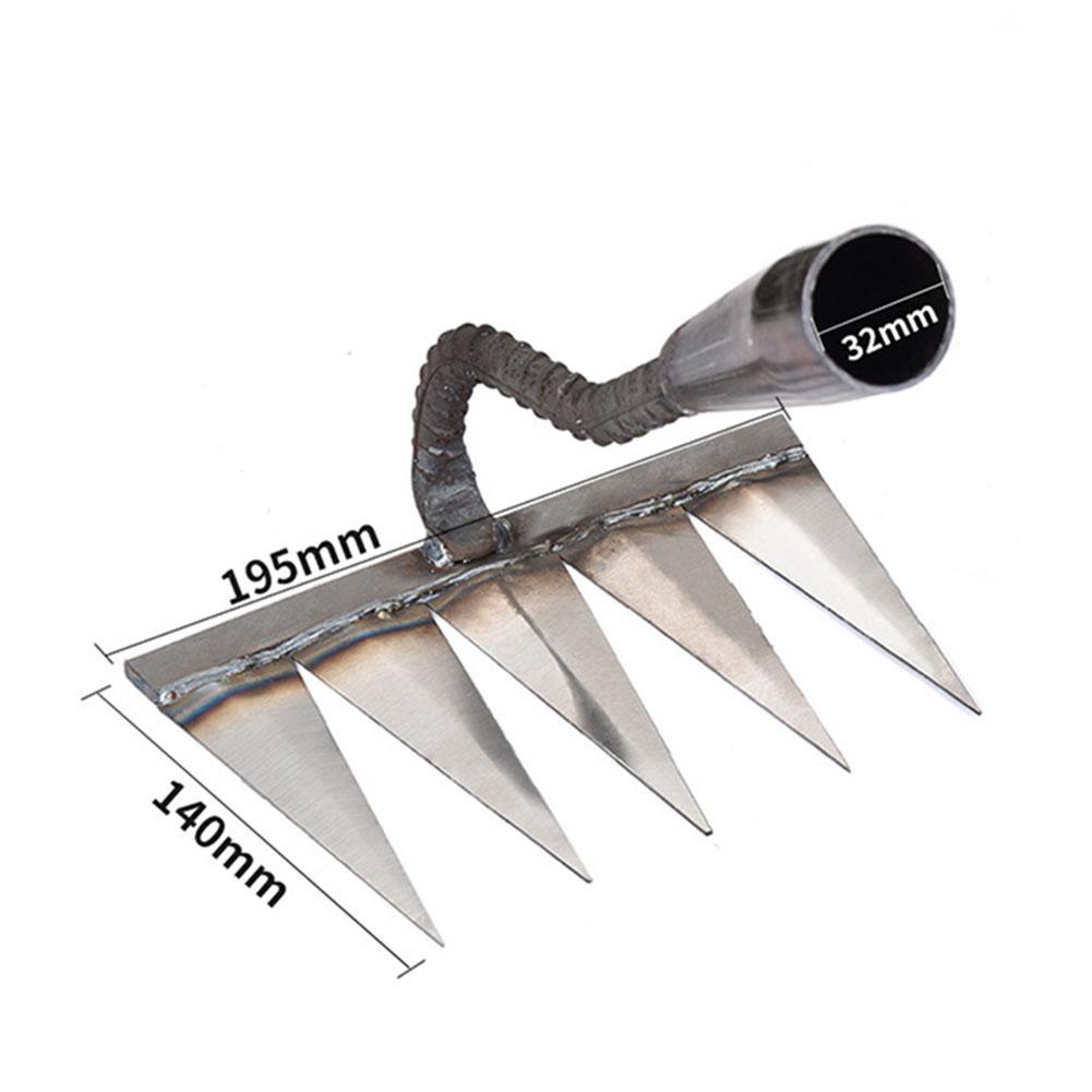 Stal węglowa Motyka do pielenia Grabie Stal nierdzewna Ogrodowe chwastowniki Ukorzenianie trawy Spulchnianie gleby Ręczne pielenie Usuwanie Wyciągacz Narzędzia ogrodnicze