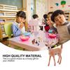 TOYMYTOY 7pcs Lovely Wildlife Models Plastic Wild Animal Plaything Simulation Animal Toys