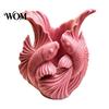 Artistic Desktop Storage Container 3D Printed Pen Holder, Fairies Organizer for Pens, Pencils, Makeup Brushes, Special Gift Art Lovers Minimalist