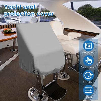 Universal Boat Seat Cover Waterproof Outdoor Foldable Oxford Fabric Yacht Chair Sleeve Protective Cover Commonly Windproof