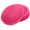 Sinamay Fascinator Base for Women DIY Headwear Millinery Party Hat Base Breathable Round Support Fascinators Accessories