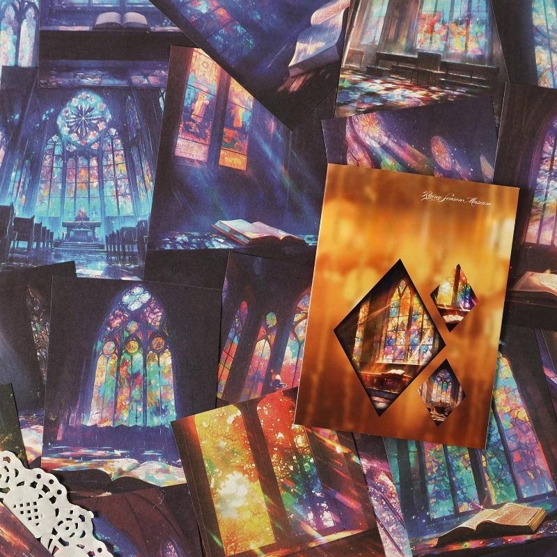 30 Pcs Outdoor Landscape Material Paper Aesthetic Scenery Decor Scrapbooking Diary Album Collage Material Junk Journal Supplies