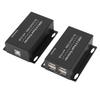 Über Ethernet USB RJ45 Extender 120m 480Mbps 4 USB2.0 Hub Sender Empfänger Über Ethernet