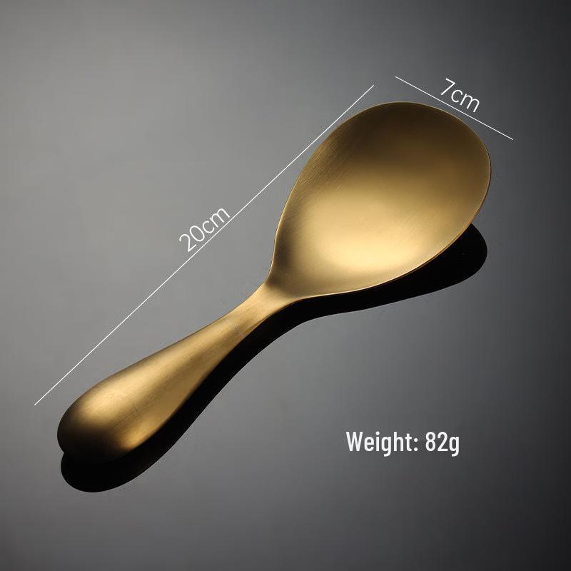 

ZISIZ Золотые сервировочные ложки из нержавеющей стали (3-Pack)
