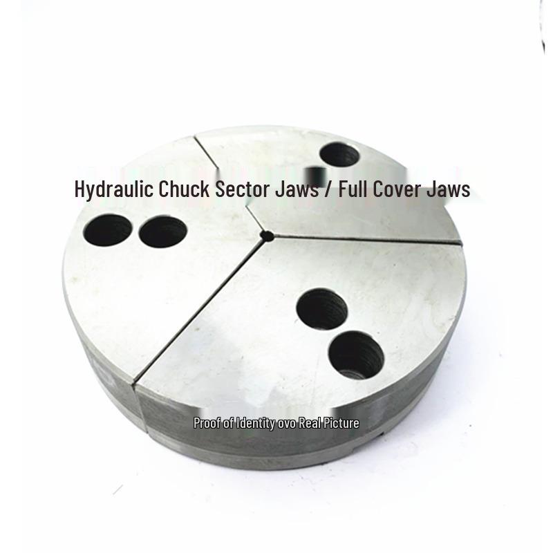 Hydraulic Chuck Jaw Set: Three-Jaw, Umbrella Hard, Cylindrical, Soft & Extended Jaws (5 to 10 inches)