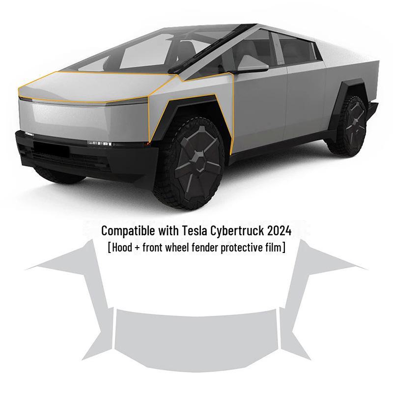 Tesla Cybertruck Vollauto TPU Schutzfolie