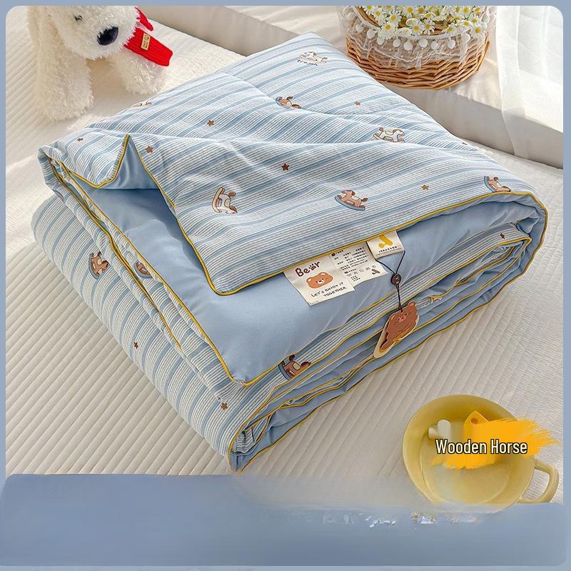 

Brangdy Crinkled Gauze INS Style Summer Quilt