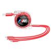 XZFG7 Car Fast Charging Micro USB Type-C 3-in-1 Data Cable For BMW X1 X2 X3 X5 X4 X6 X7 G30 G20 G32 G11 G12 F40 F30 F20 F10 F34 F07