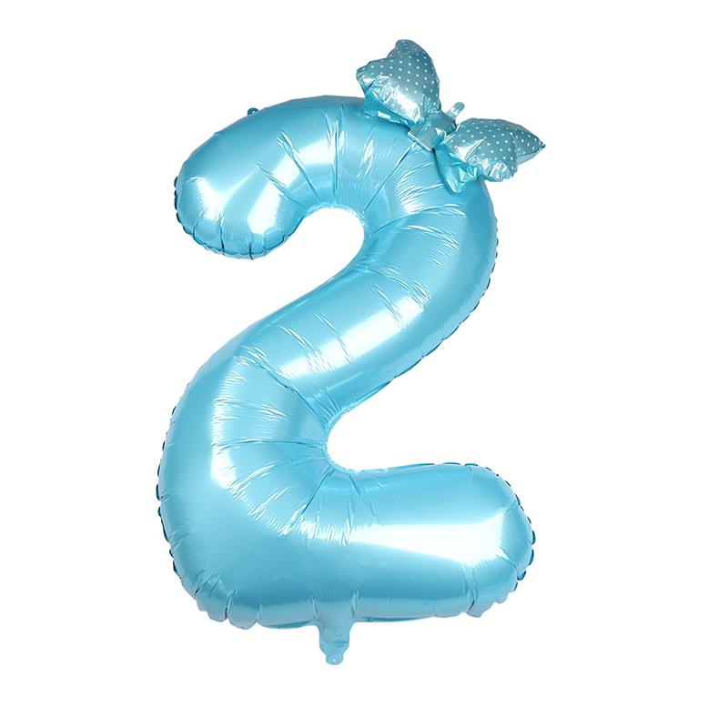 Globos de Cumpleaños con Números 0-9 de 40 Pulgadas Globos Rosas con Lazo de Moño para Cumpleaños de Niñas Princesas Globos para Fiesta de Bodas Globo Gigante con Número