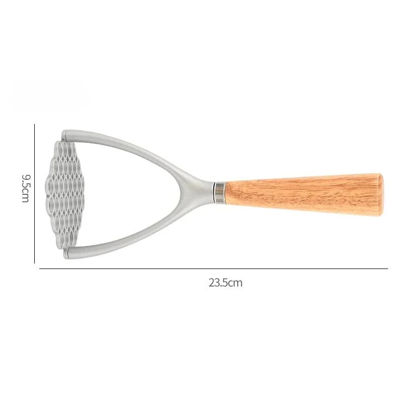 Crusher Pusher Multifunctional Kitchen Manual Food Pressor Tool Masher Potato Garlic Cutter Potato Whisk Meat Gadgets Home