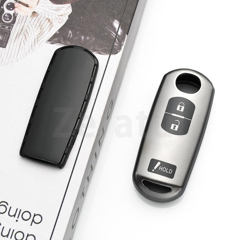 Auto Keyless Fob Shell Bag For Mazda Cx5 Cx7 Cx-9 Cx8 Cx-3 Cx3 Cx-5 2 3 5 6 Bl Bm Gj Atenza Axela Demio Tpu Car Key Case Cover