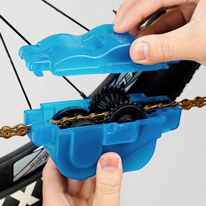 Přenosný čistič řetězu jízdního kola Kartáče na kolo Čistič Mycí nástroj Horská cyklistika Čisticí sada Venkovní příslušenství Čištění řetězů