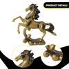 Horse Statue Decorative Animal Sculpture Desktop Figurine for Home Entryway TV Cabinet Office Dining