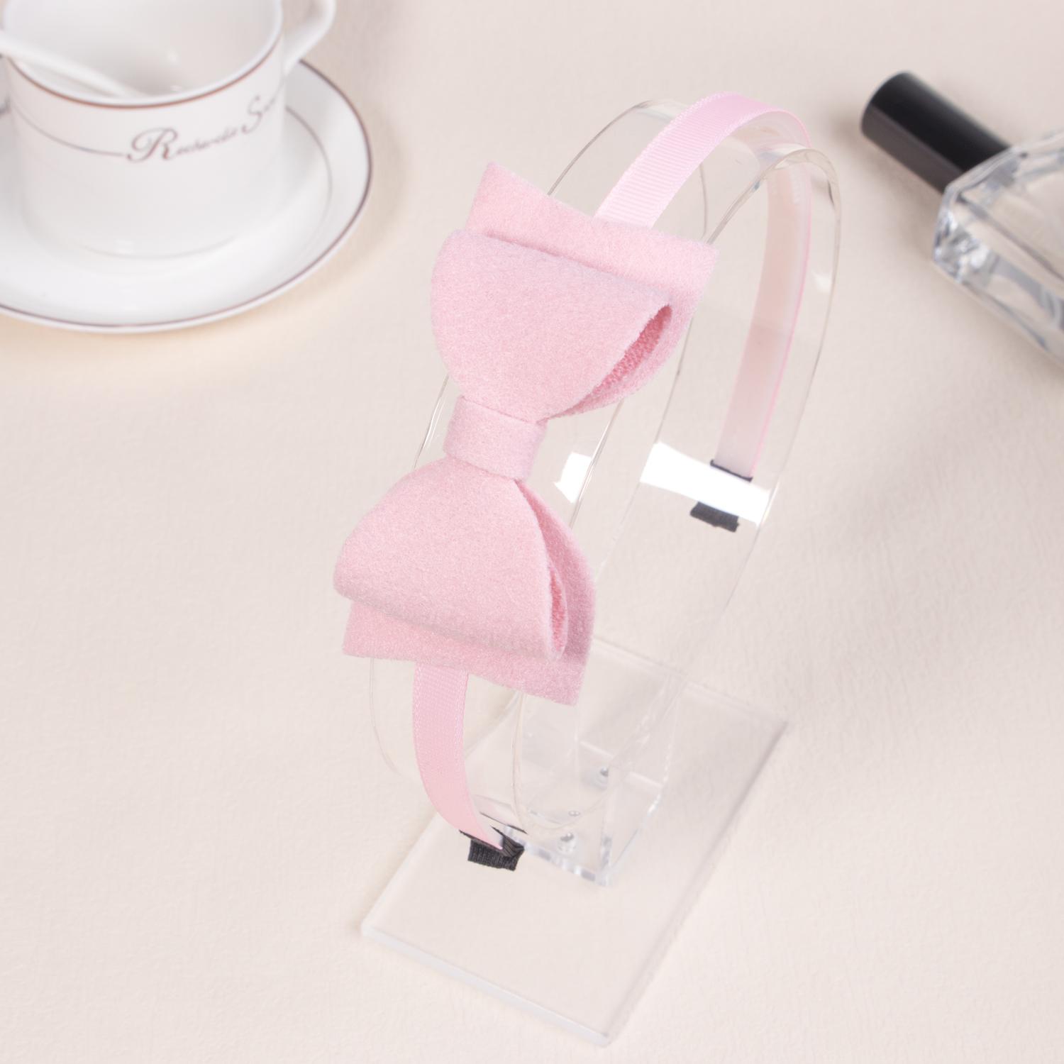 

1 шт. Милые однотонные шерстяные банты для волос, резинки для волос для девочек, повязки на голову, 18 цветов, милые детские аксессуары для волос