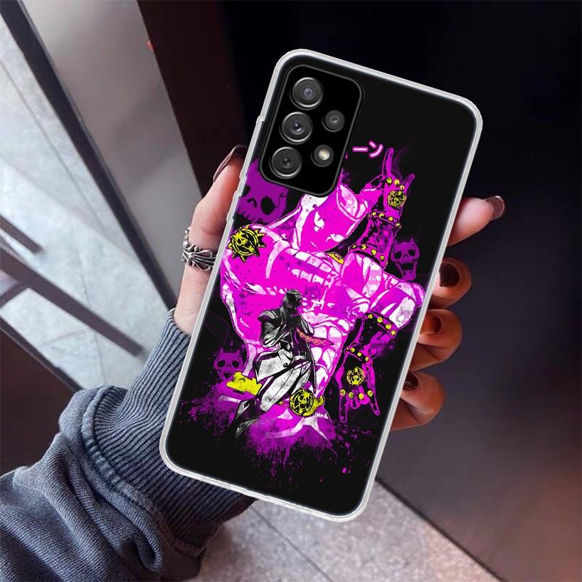 Anime JoJo Killer Queen Hard Phone Case For Samsung Galaxy A17 A57 A37 A16 A26 A36 A56 A15 A25 A35 A55 A14 A13 A54 A53 A34 A24 A