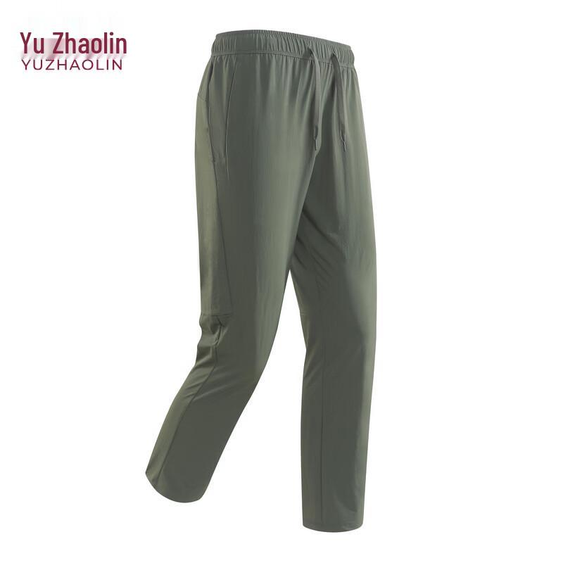 YUZHAOLIN 2026 Men s Summer Casual Straight-Leg Pants L