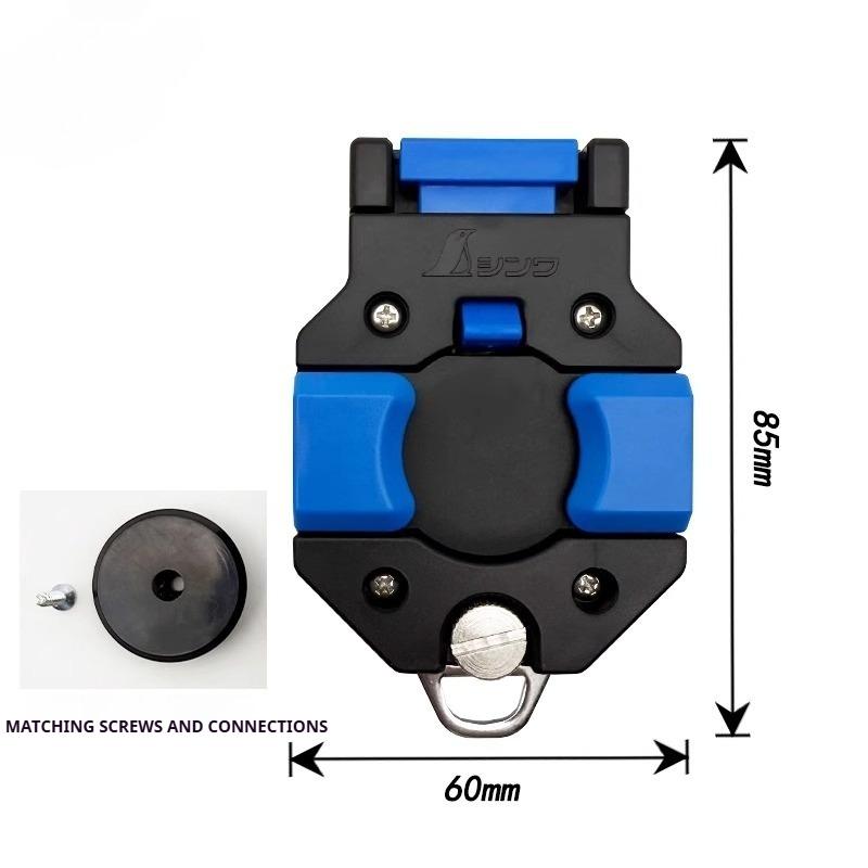 Tape Measure Quick Hanging Buckle Portable Quick Release Waist Buckle Tape Measure Belt Organizer Hooks Practical Powerful Tools