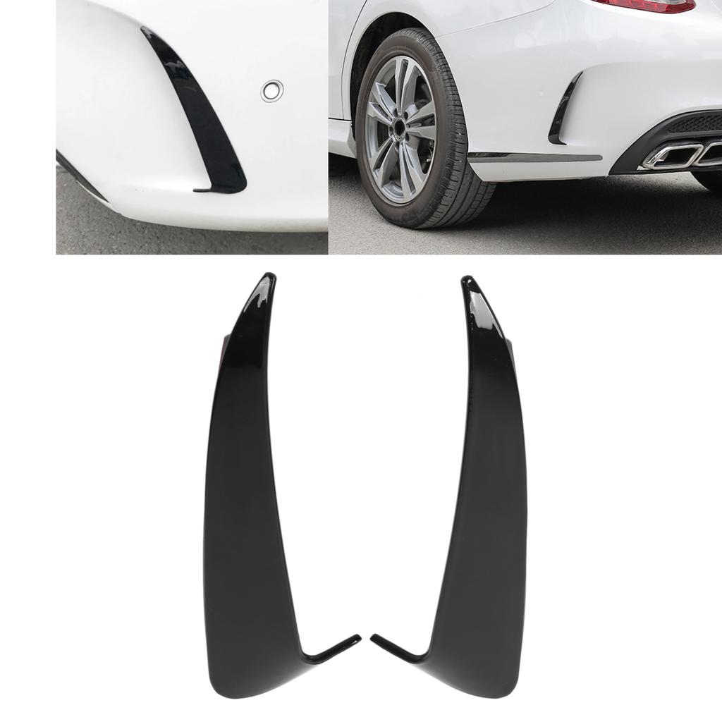 Rear Bumper Air Vent Cover Trim Replacement for Mercedes‑Benz C‑Class W205 Sedan Sport 4‑Door AMG Line 2015+
