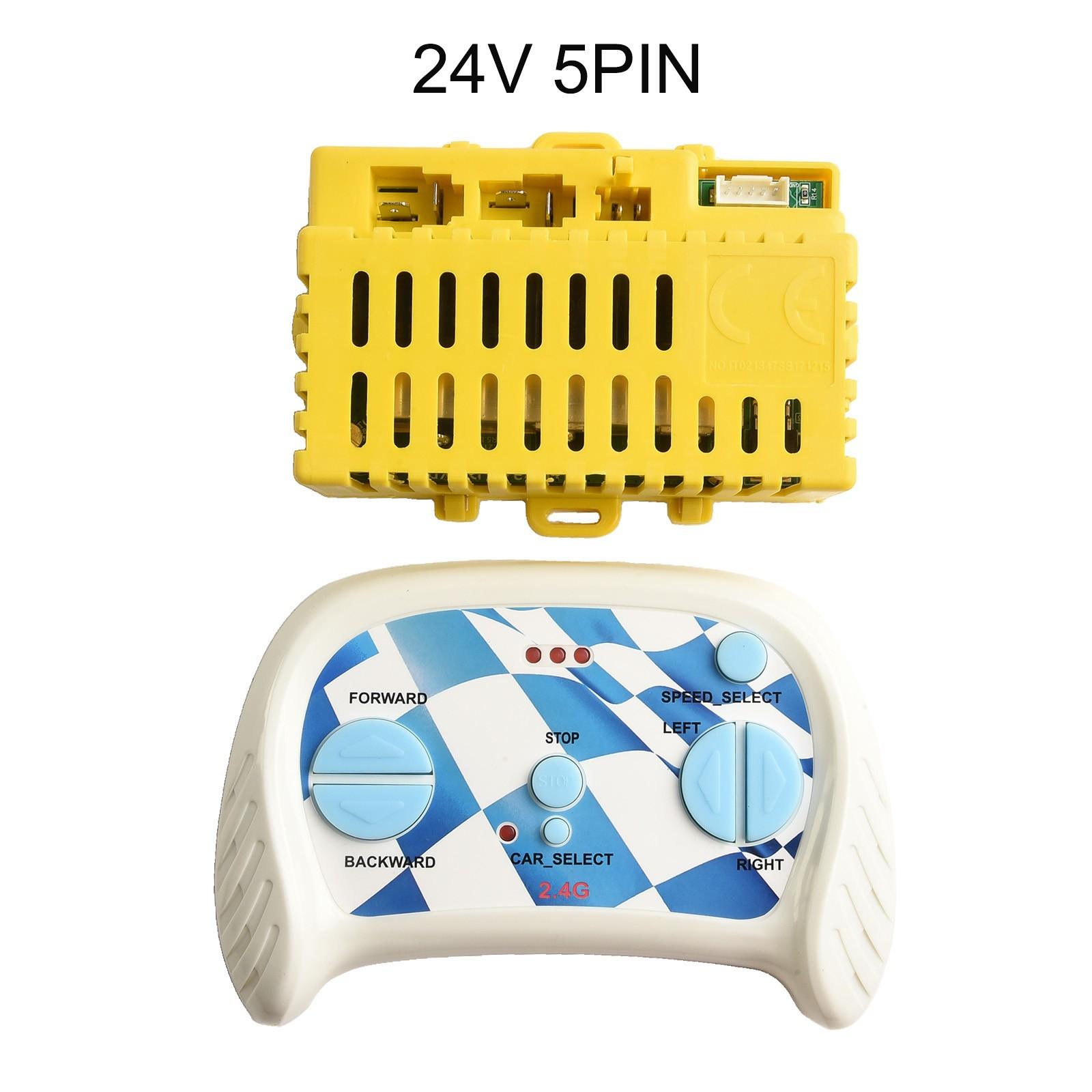 

Передавач 2.4G Блок керування 24В Приймач Контролер дитячого електромобіля Full set