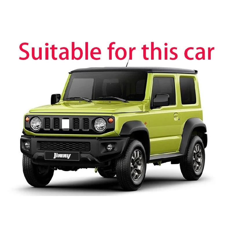 For Suzuki Jimny JB64W/JB74/JC74W 2018-2025 ABS Chrome Air Vent Outlet Cover Dashboard Trim Bezel Frame Molding Garnish