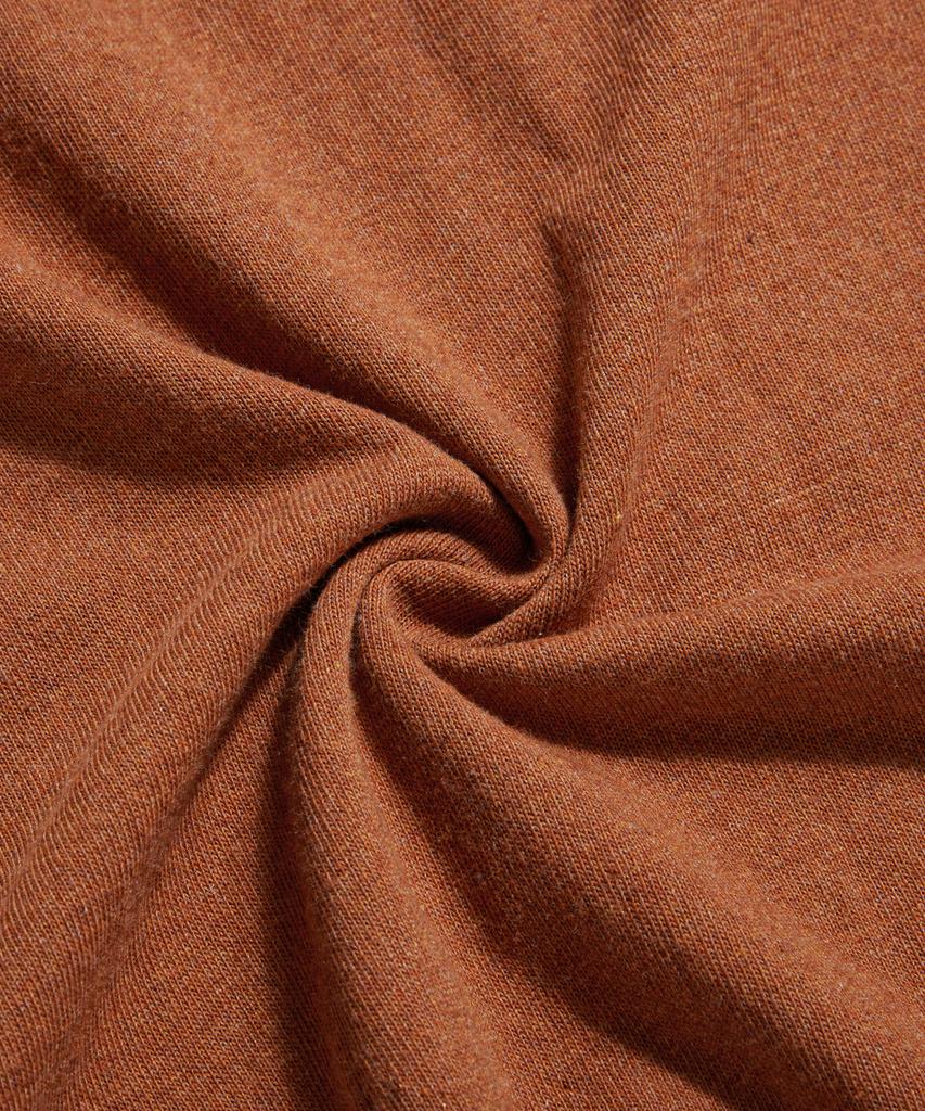 Beulonseun 9Oz Usa Cotton Tubular Tee Orange Red