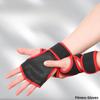 Fitness Gloves Men and Women's Gym Palm Protection Equipment Weightlifting Exercise Lengthened Wristband Anti Slip Training Gloves