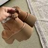 Sangpo sheepskin and fur integrated thick-soled snow boots winter new short mermaid shoes warm snow cotton women's shoes thickened