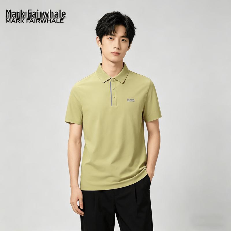 MARK FAIRWHALE Men s Ice Silk Polo Shirt M