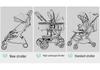 Universal 2-in-1 Stroller Pedal: Rear-Mounted Twin Accessory for Second Child Outings