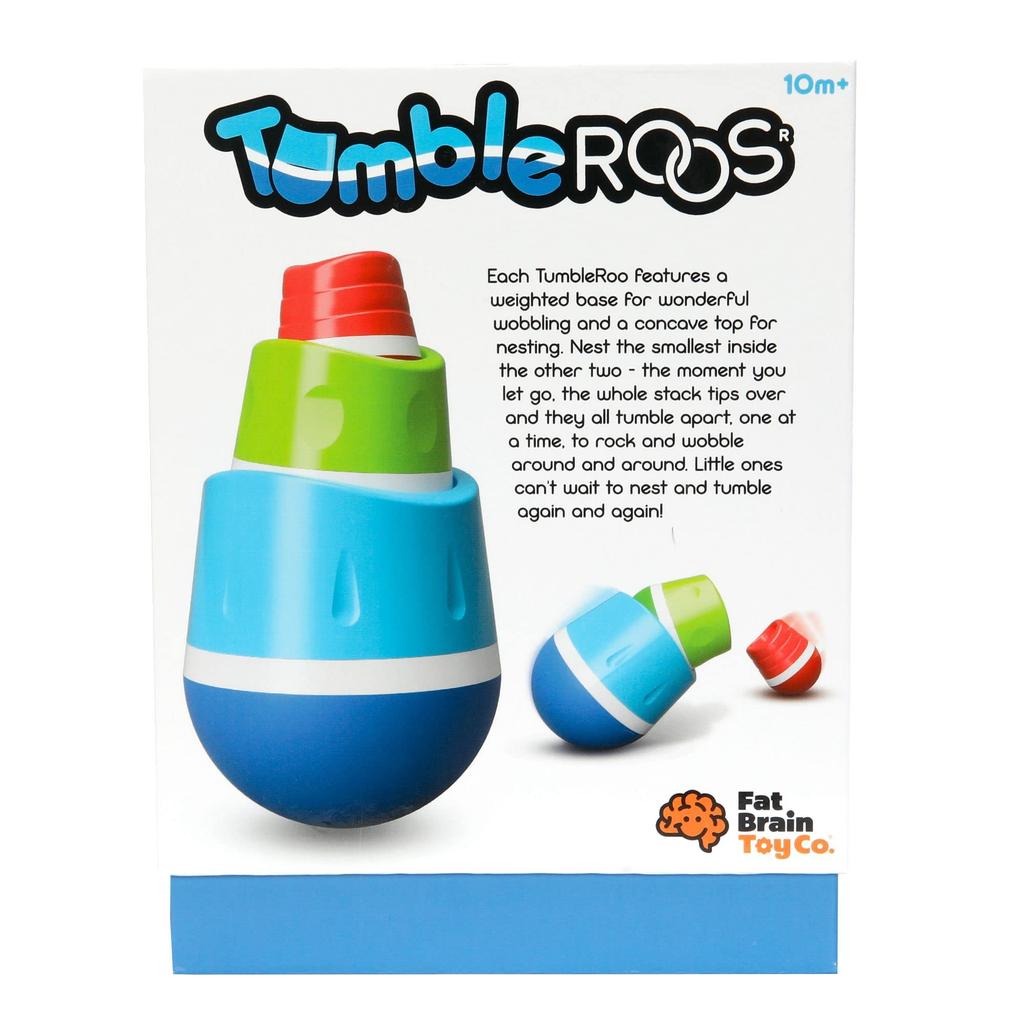 Fat Brain Toys TumbleRoos FA319-1 Baby Toy, Authentic