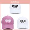 Bestickte Baseballkappe für Papa und Mama mit verstellbarem Riemen für den Sonnenschutz im Sommer