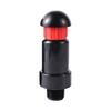 Automatische Einlass-/Auslassventile 3/4" 1" Außengewinde Kunststoffverbinder Ventil Gartenbewässerungsschlauchverbinder Bewässerungsrohrfittings