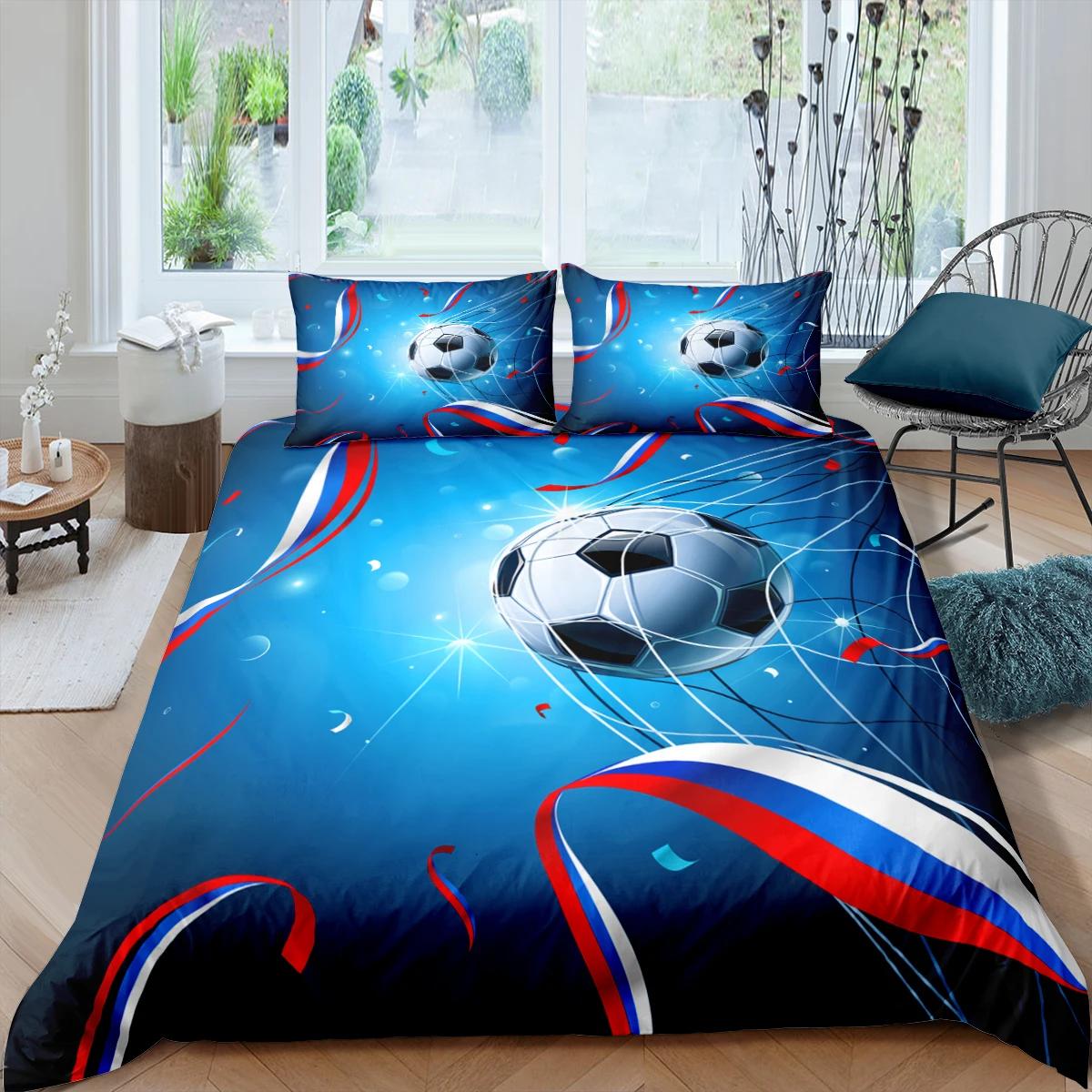 

Roupa De Cama 28x28 Young Boys Bedrom Beding Basketbal Patern Soft Duvet Cover Sets Tenagers Single, Double Bedset Bedclothes Thick 135*200cm Eu-Single