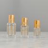 3ml 6ml Mini Ätherisches Öl Rollerflasche Nachfüllbare Parfümflasche Glas Kosmetikbehälter Tragbare Lippenöl Rollerflaschen