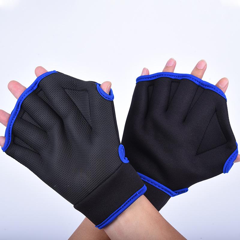 Unisex Sommer Halbfinger Schwimm Paddles & Handschuhe für Wassersport