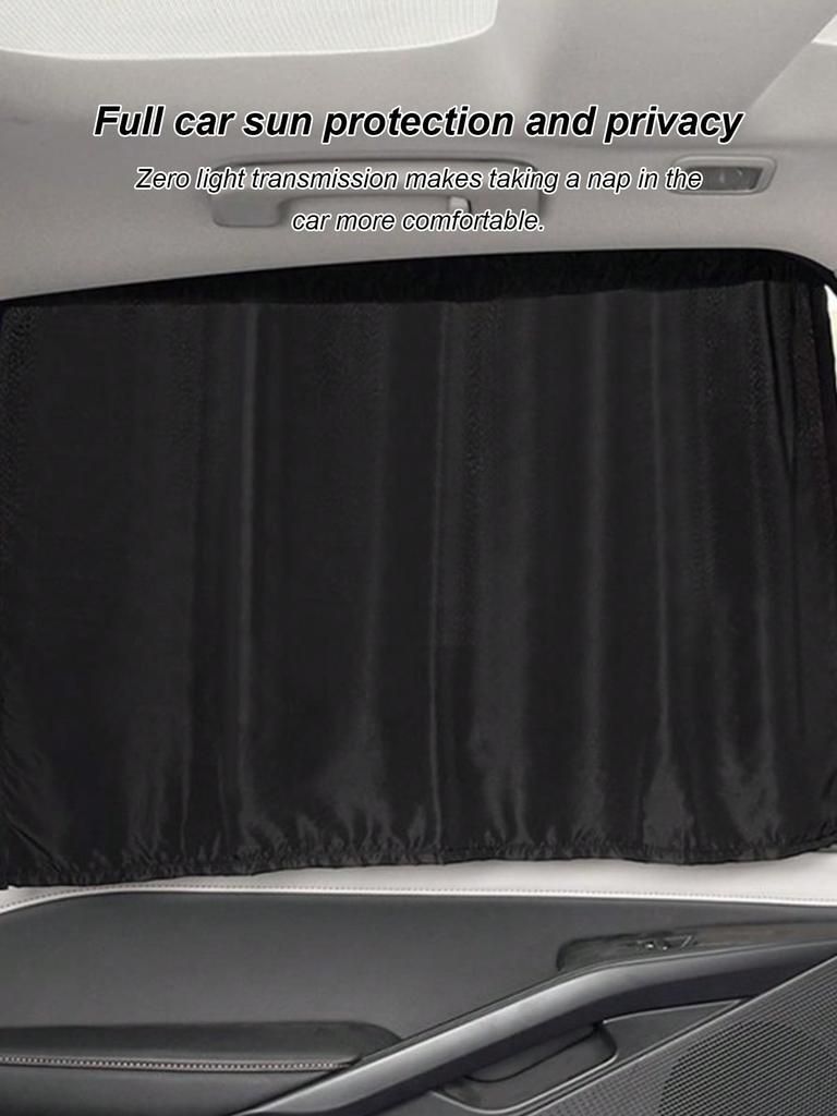 Car Sun Shades with Suction Cups, UV Heat Insulation Privacy Window Covers, Easy Install