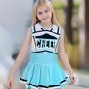 Kids Cheerleading Uniform Girls Dance Performance Dress Cute Sports Meet Outfit