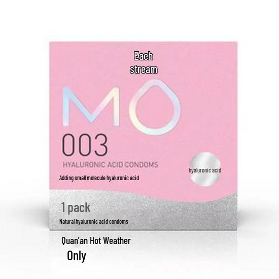 Mingliu Ultra-Thin 002 Dotted Ribbed Condoms - 10 Pack