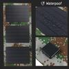 Foldable 5V 100W Dual USB Solar Panel Waterproof Solar Cell Charger Power Battery Charger for Mobile Phone Hiking Outdoor